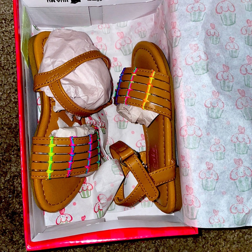 Cute little girl sandals